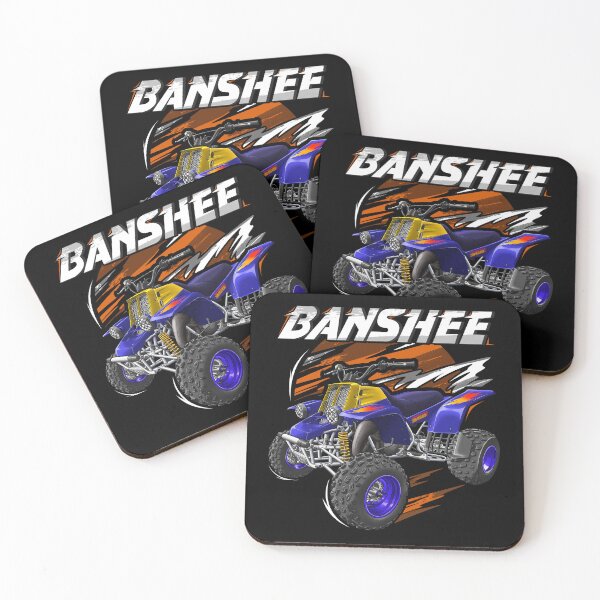 Artikelvorschau, Yamaha Banshee 350 1994 für Motorradfahrer entworfen und verkauft von MotoApparelHub.