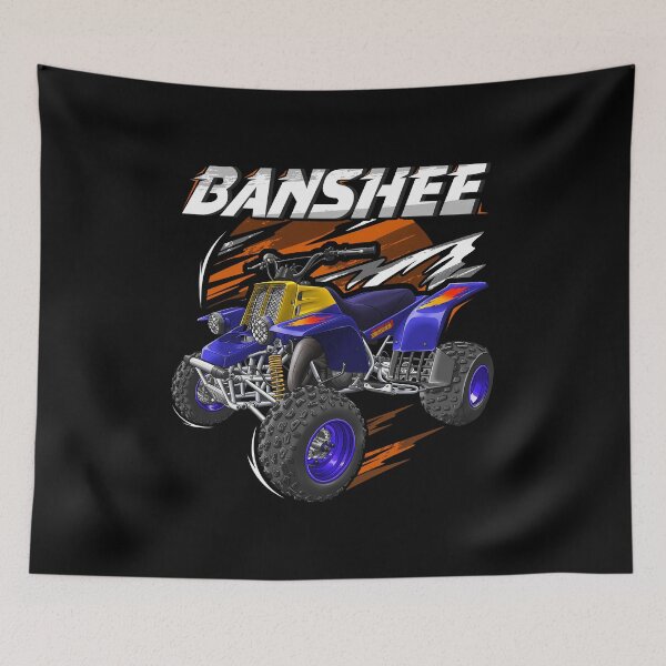 Artikelvorschau, Yamaha Banshee 350 1994 für Motorradfahrer entworfen und verkauft von MotoApparelHub.