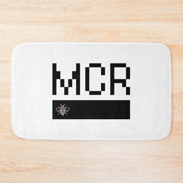 Item preview, Black Love MCR Manchester Worker Bee Digital Pixel designed and sold by Butter Creative.