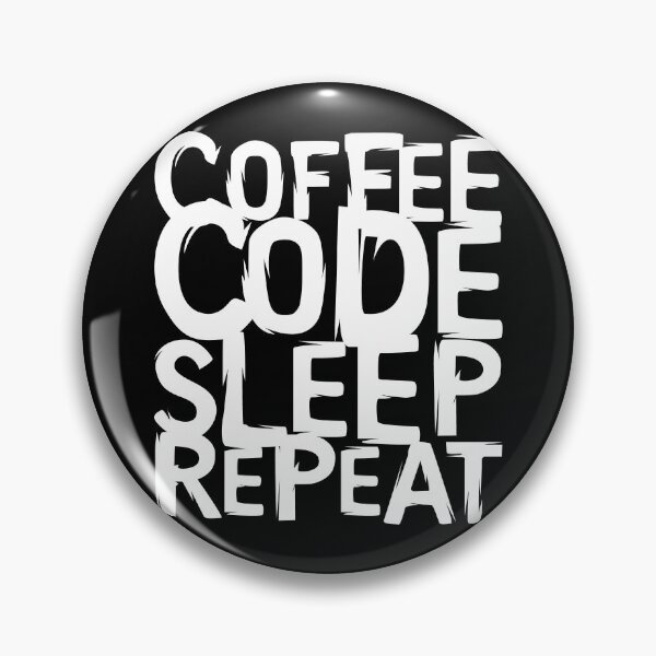 Artikelvorschau, coffee code sleep and repeat Illustration und font Logo entworfen und verkauft von AndreMi.