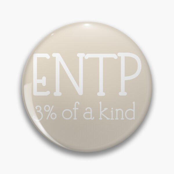 Item preview, ENTP 3% of A Kind | MBTI Personality Type | Debater Innovator Quote Sticker - White designed and sold by MysticMagpie.