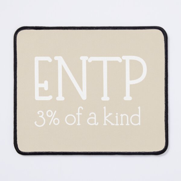 Item preview, ENTP 3% of A Kind | MBTI Personality Type | Debater Innovator Quote Sticker - White designed and sold by MysticMagpie.
