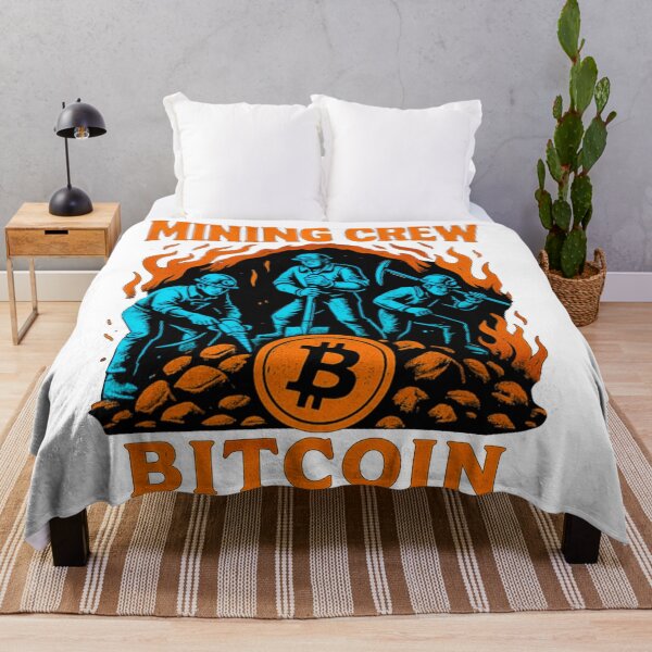 Item preview, Bitcoin Mining Crew – Crypto Labor Force Design designed and sold by BitCrop.