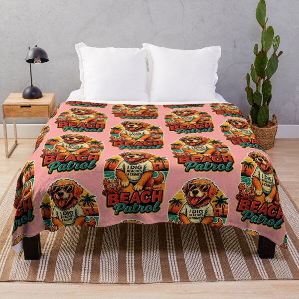 Item preview, Golden Retriever Beach Patrol Design designed and sold by My-Hoodies.