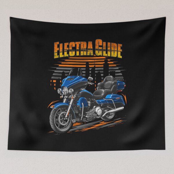 Item preview, =Motorcycle Ultra Limited FLHTK 2018 (Legend Blue & Vivid Black) for Motorcycle Riders designed and sold by MotoApparelHub.