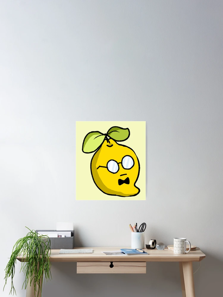 Thumbnail 2 of 3, Poster, Smart lemon designed and sold by Rrroga.