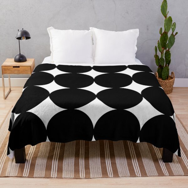 Item preview, Black Polka Dot Pattern – Minimalist Modern Dot Wall Art designed and sold by demirkanad.
