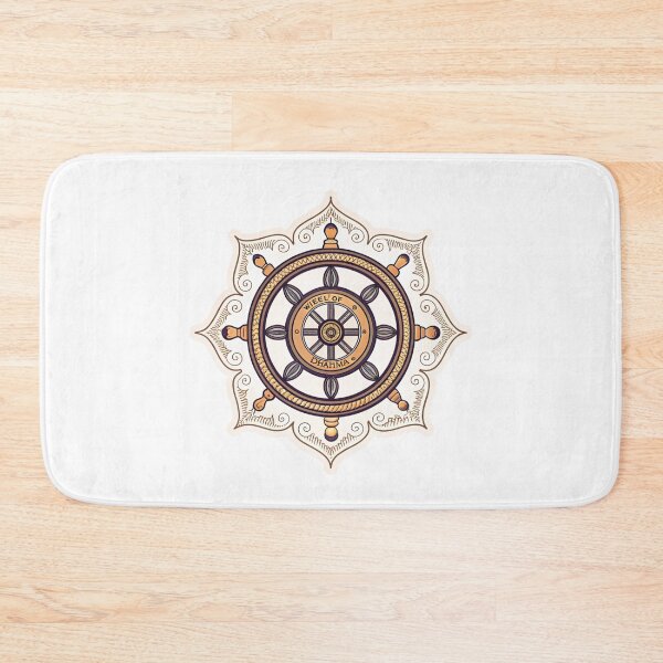 Item preview, Wheel of Dharma , Dharmachakra symbol  designed and sold by Lucky 777.