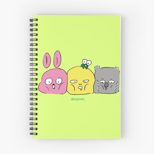 Item preview, Both rabbits and turtle koalas are tired friends. designed and sold by pigonan1.