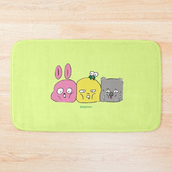 Item preview, Both rabbits and turtle koalas are tired friends. designed and sold by pigonan1.