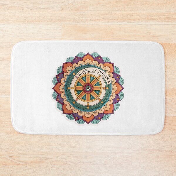Item preview, Wheel of Dharma , Dharmachakra symbol . designed and sold by Lucky 777.