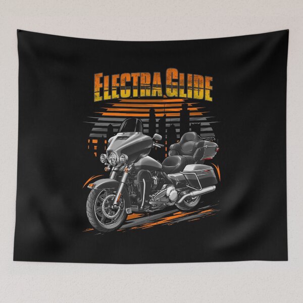 Item preview, Motorcycle Ultra Limited FLHTK 2018 (Silver Fortune & Black Tempest) for Motorcycle Riders designed and sold by MotoApparelHub.