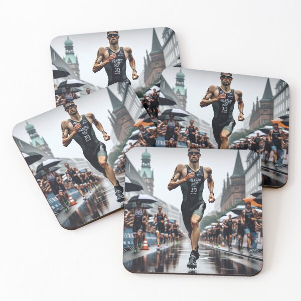 Item preview, “UNSTOPPABLE IN THE STORM” – Triathlon Grit Sticker designed and sold by Triathlongram.