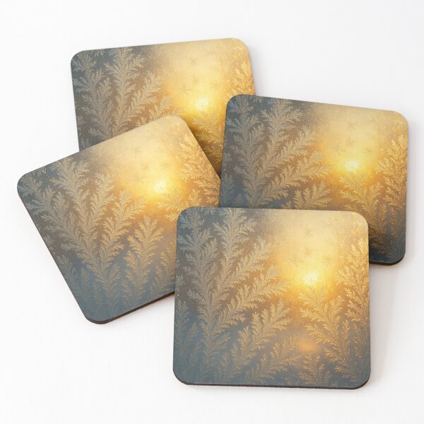 Item preview, Ice crystals in the morning light – Frost window photo art designed and sold by rolfzogg.