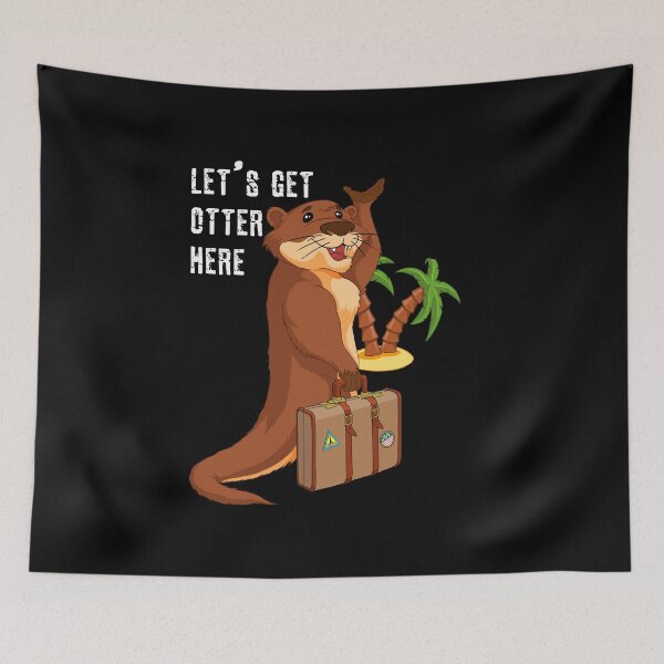 Item preview, Let's Get Otter Here designed and sold by fatamyfan1.
