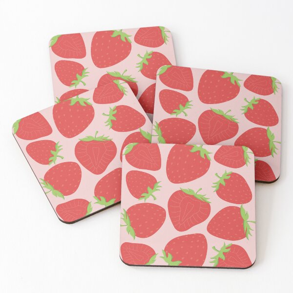 Item preview, Strawberry & Fruit Market Print designed and sold by moynas.