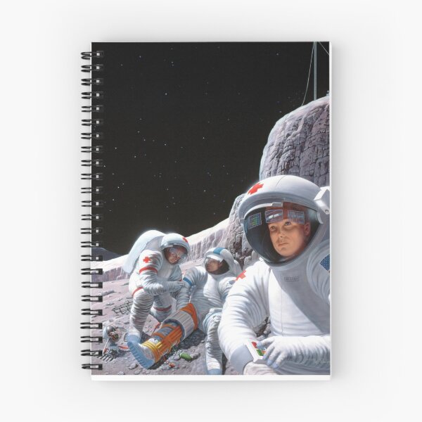 Item preview, Lunar Medics - NASA Space Art  designed and sold by CarterCooper.