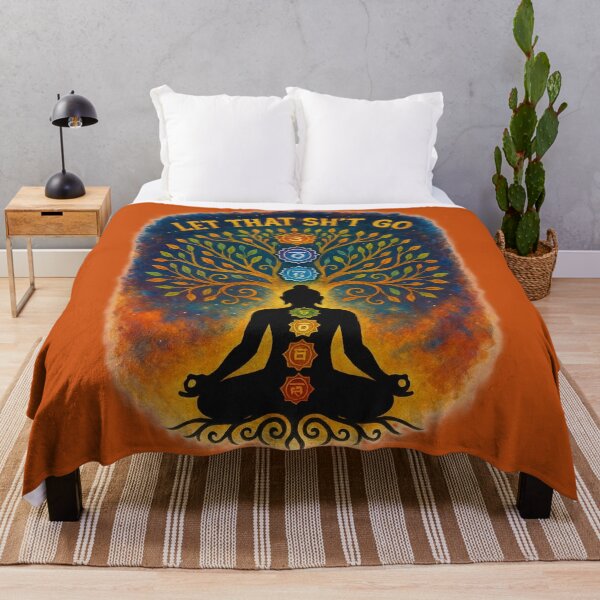 Item preview, Let That Sh*t Go - Chakra Tree Of Life designed and sold by PJ1DESIGNS.