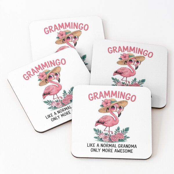 Item preview, Cute Flamingo Grandma Shirt – Retro Floral Bird in Sunhat – Whimsical Vintage Style Gift for Grandmother designed and sold by KAYDEE01212 ✨.