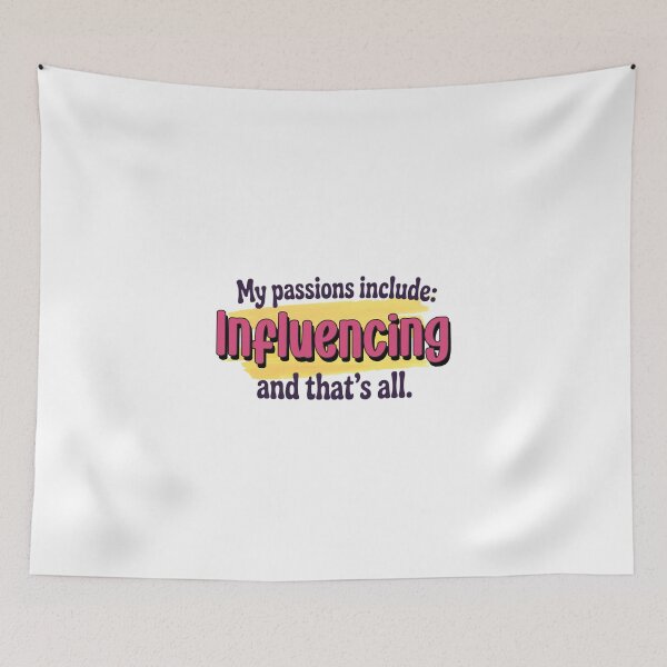 Item preview, Influencing is my passion - Funny Influencing Lover designed and sold by Watsonarts.