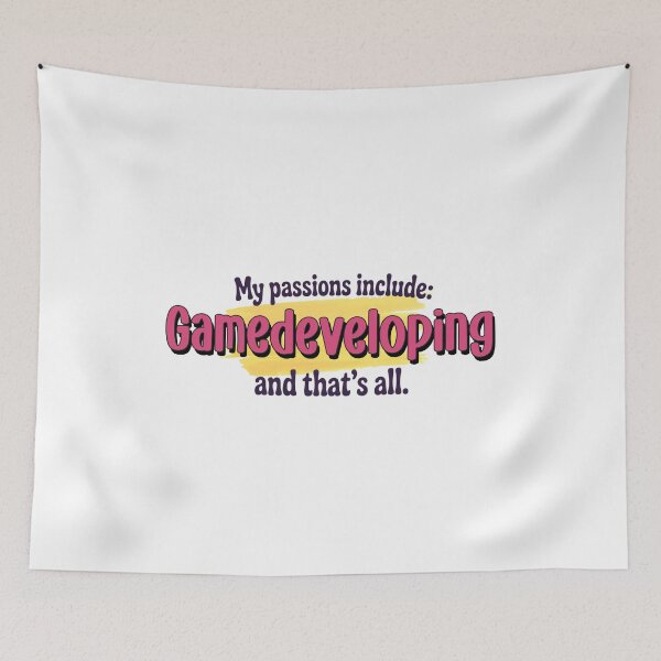 Item preview, Gamedeveloping is my passion - Funny Gamedeveloping Lover designed and sold by Watsonarts.