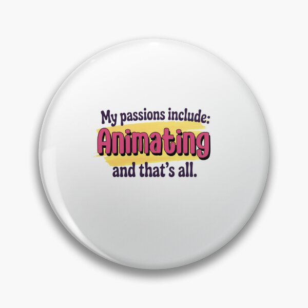 Item preview, Animating is my passion - Funny Animating Lover designed and sold by Watsonarts.