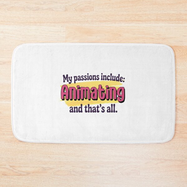Item preview, Animating is my passion - Funny Animating Lover designed and sold by Watsonarts.