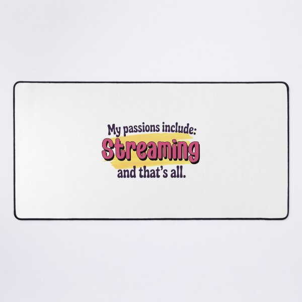 Item preview, Streaming is my passion - Funny Streaming Lover designed and sold by Watsonarts.