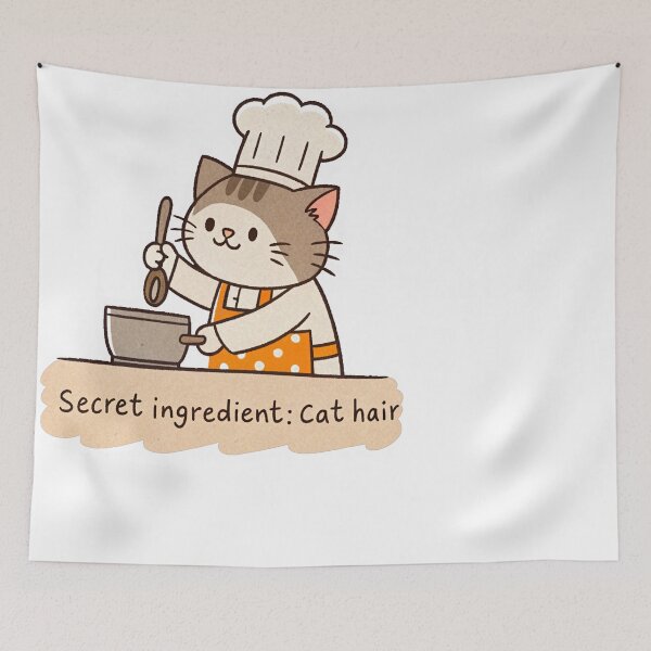 Item preview, Gourmet Cat Hair Cuisine designed and sold by SibMa.
