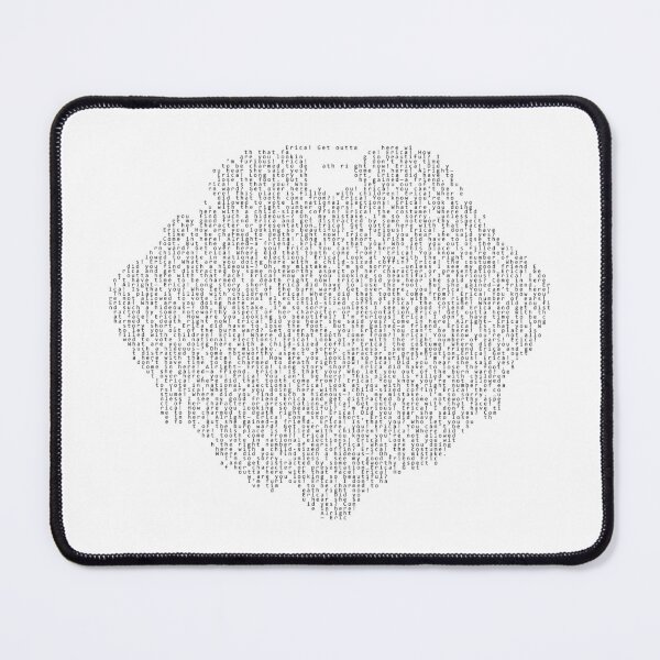 Item preview, Calligram of every single time Mr Peanutbutter gets distracted by- "Erica! Who let you out of the burn ward?" designed and sold by theartsclubshop.