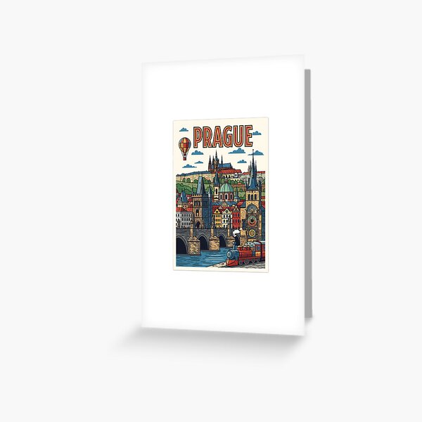 Item preview, Prague - Czech Republic (Country Collection) designed and sold by HeartbeatPrint.