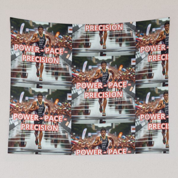 Item preview, “Power, Pace, Precision” – Elite Triathlon Motivation Sticker designed and sold by Triathlongram.