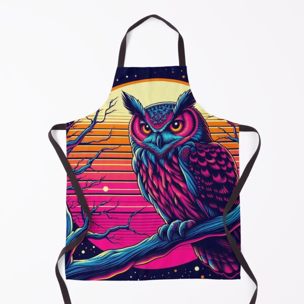 Item preview, Sunset and cute owl designed and sold by Dogandesighn.
