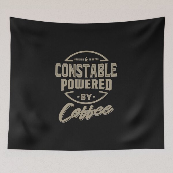 Item preview, Constable Powered by Coffee designed and sold by cidolopez.