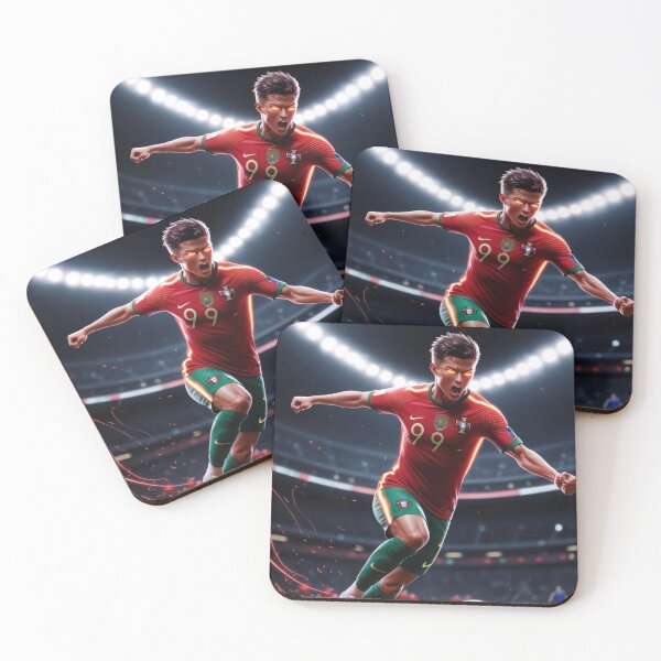 Item preview, Diogo Jota Anime Poster – Super Striker Portugal Art, Glowing Aura Football Wall Decor designed and sold by zevorgue.
