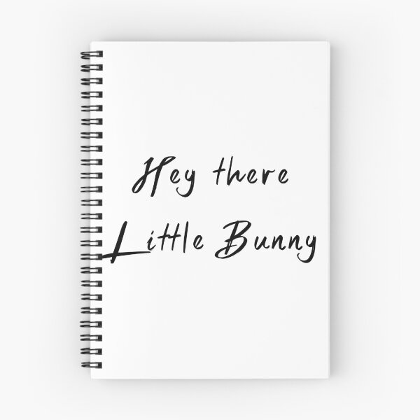 Item preview, Hey there Little Bunny (black text) designed and sold by LindysGarden.