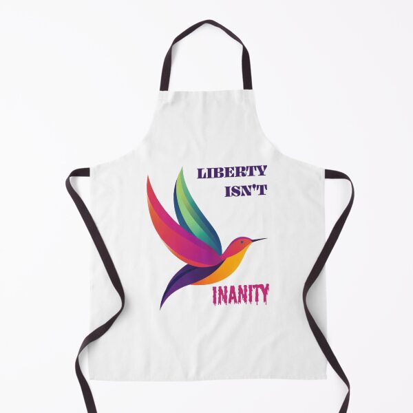 Item preview, Liberty Isn’t Inanity – Bold Colorful Bird Freedom Statement Design designed and sold by NEXARZ.