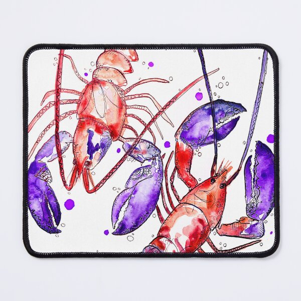 Item preview, Dancing Lobsters in Purple designed and sold by CaileyB.