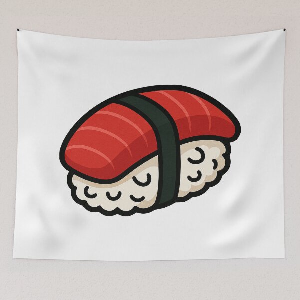Item preview, Tuna Sushi Kawaii Japanese Design designed and sold by Vendeloc.
