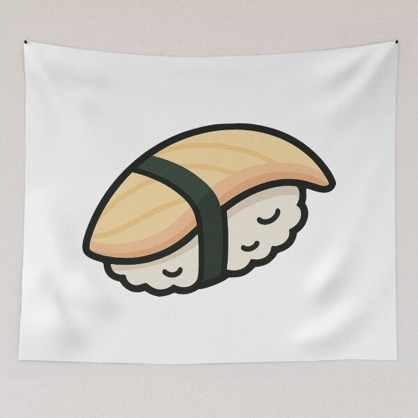 Item preview, Yellowtail Sushi Japanese Fish Design designed and sold by Vendeloc.
