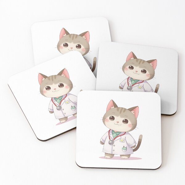 Item preview, Cat doctor  designed and sold by Tienda-Vane.