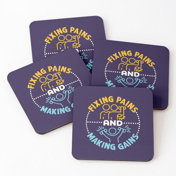 Item preview, Fixing Pains and Making Gains Cool Physical Therapist PT designed and sold by jaygo.