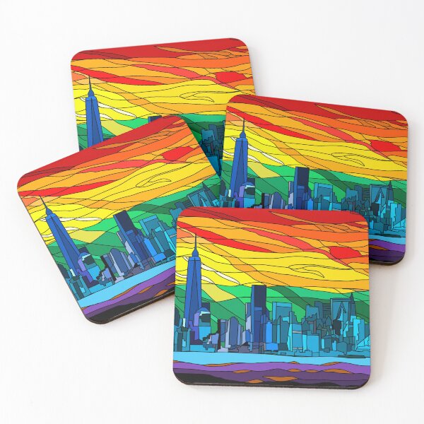 Item preview, New York Pride Cityscape designed and sold by Wayne Young Arts.