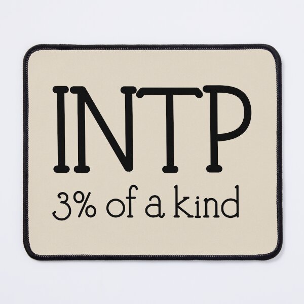 Item preview, INTP 3% of A Kind | MBTI Personality Type | Thinker Philosopher Quote Sticker  designed and sold by MysticMagpie.