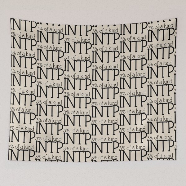 Item preview, INTP 3% of A Kind | MBTI Personality Type | Thinker Philosopher Quote Sticker  designed and sold by MysticMagpie.