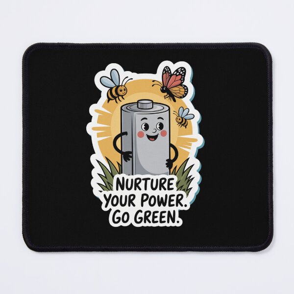 Item preview, Saving batteries going green designed and sold by FeelCreations.