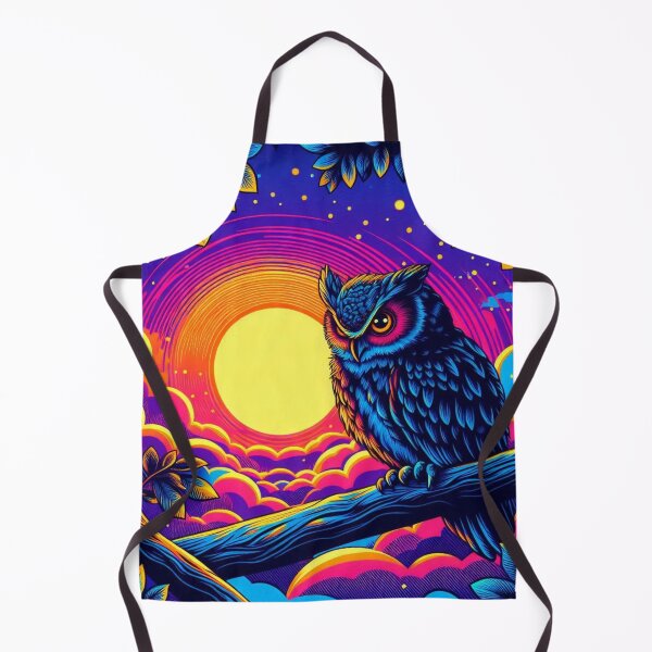 Item preview, Sunset and cute owl designed and sold by Dogandesighn.