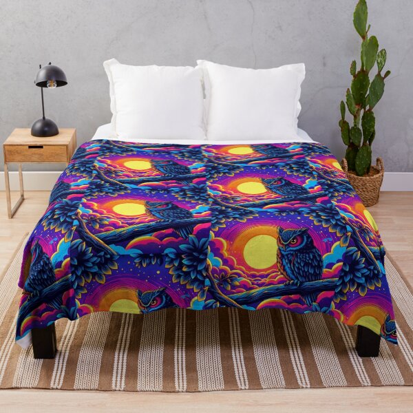 Item preview, Sunset and cute owl designed and sold by Dogandesighn.