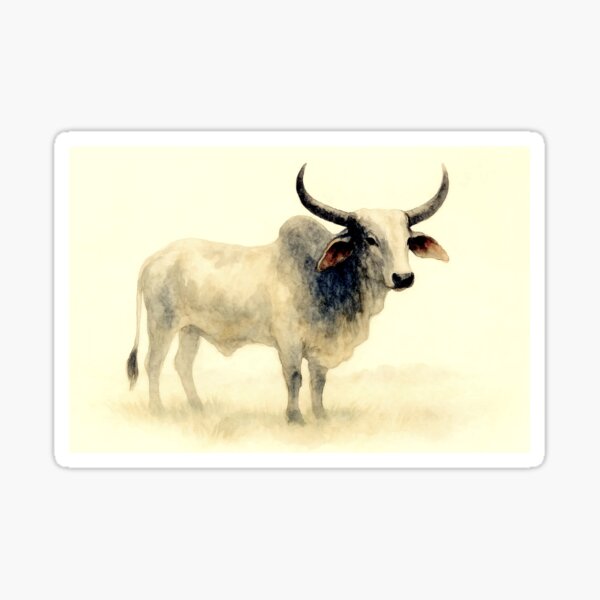 Item preview, The gaur - Bos gaurus The domesticated gayal or mithun #2 designed and sold by Helios Be. Lavsh.