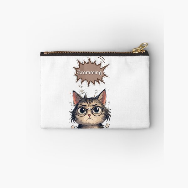 Item preview, Cramming Cat – Study Mood Activated designed and sold by Aya's Graphics.